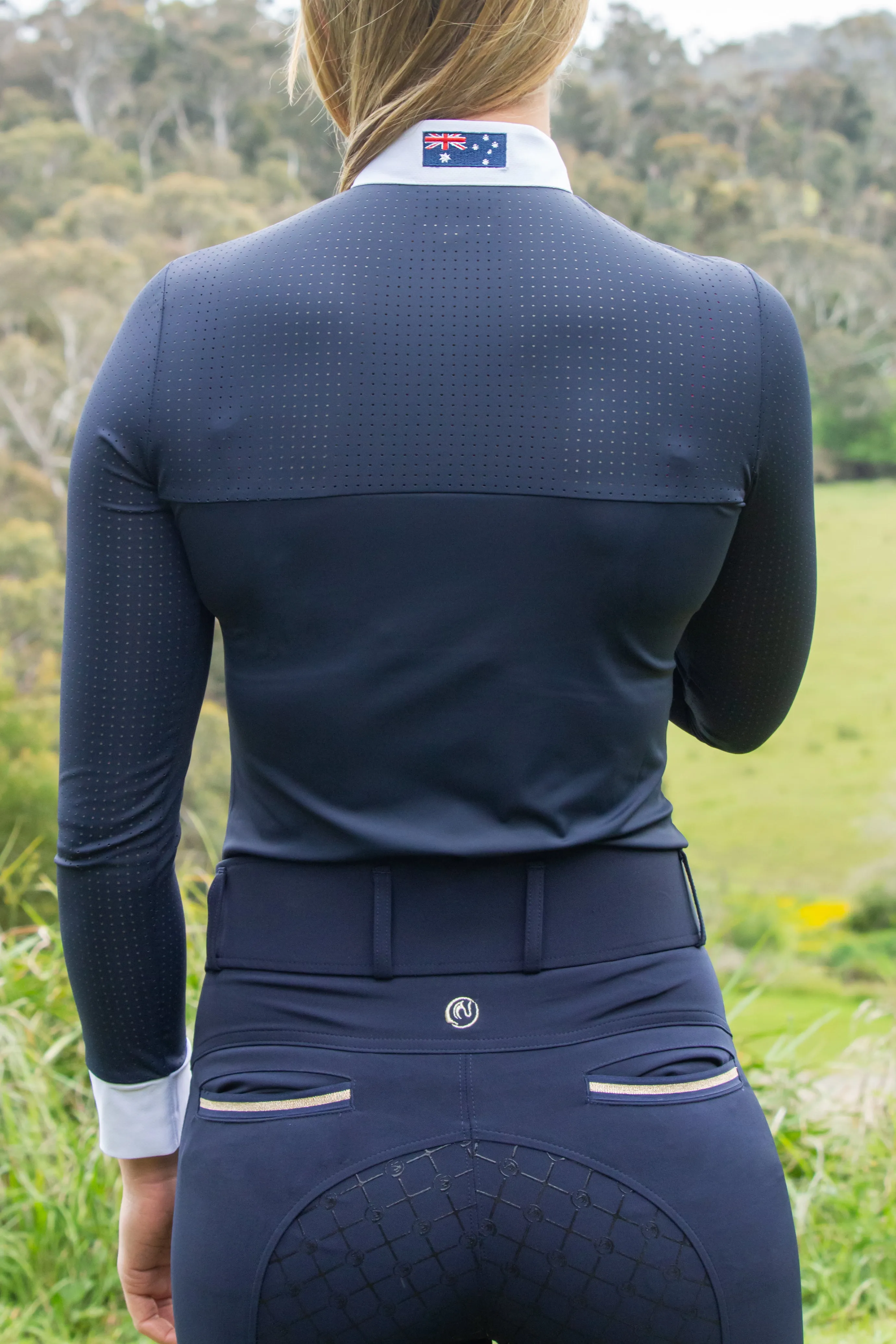 Shannan Cooling Top - Navy