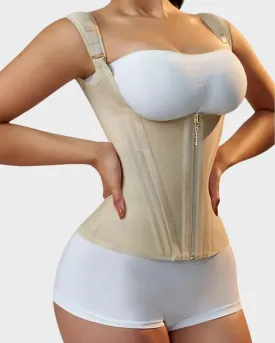 SheCurve® Double Waistband Corset Vest Waist Trainer