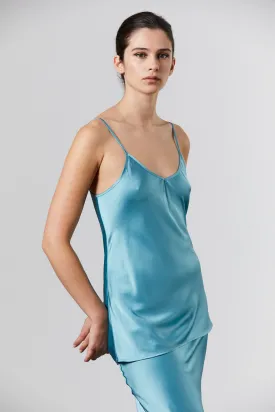 Silk Camisole - Cerulean