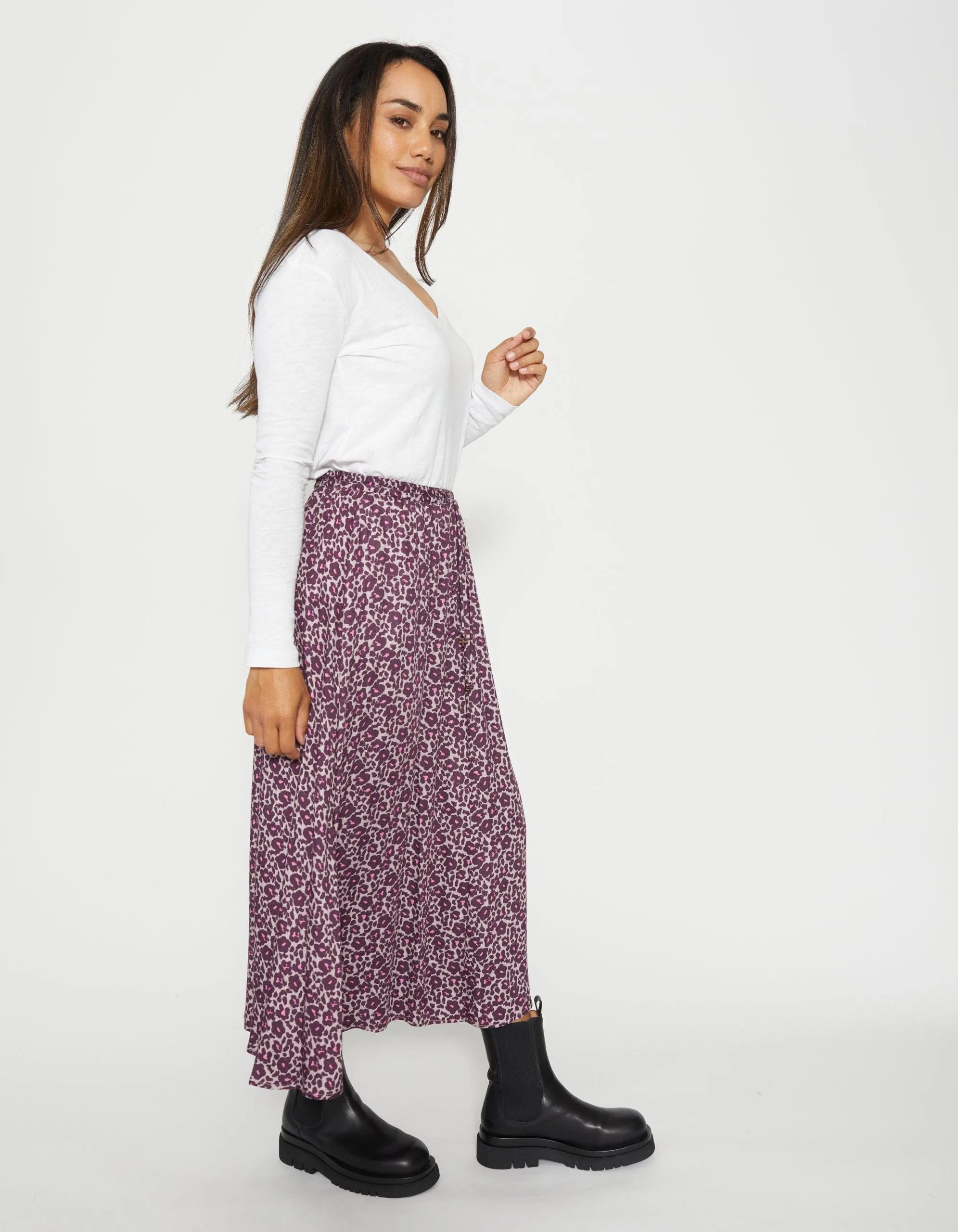 Stella   Gemma | Nikki Skirt | Lilac Poppy
