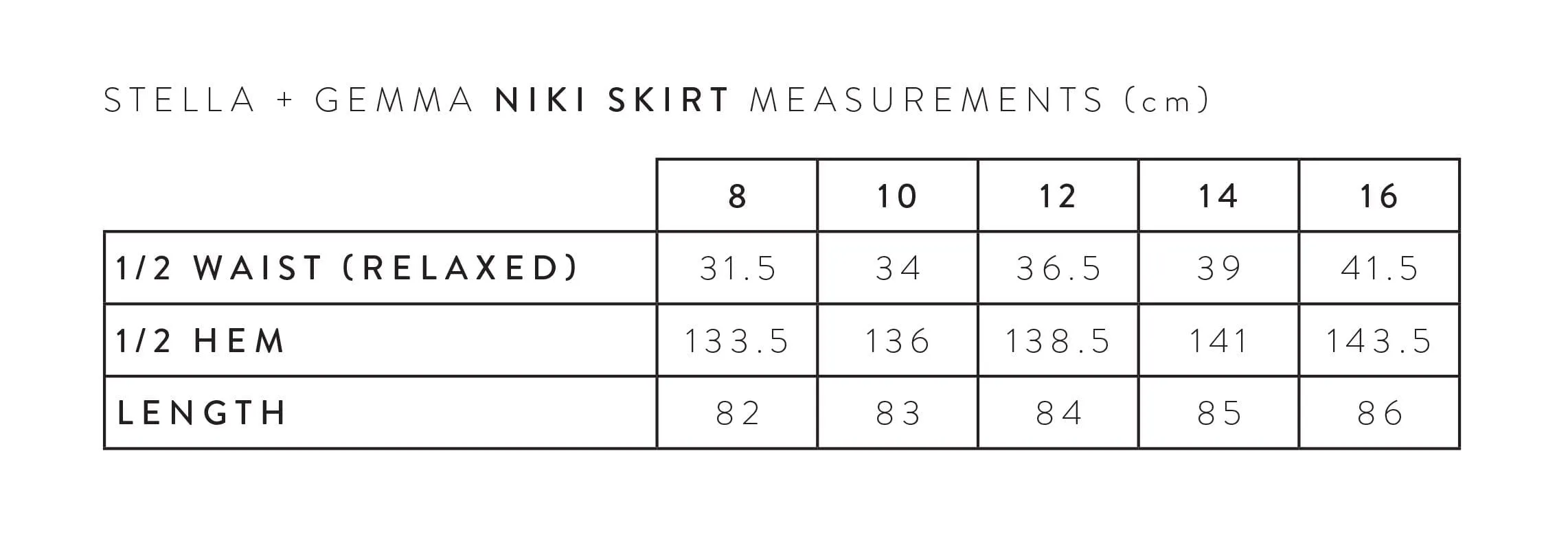 Stella   Gemma | Nikki Skirt | Lilac Poppy