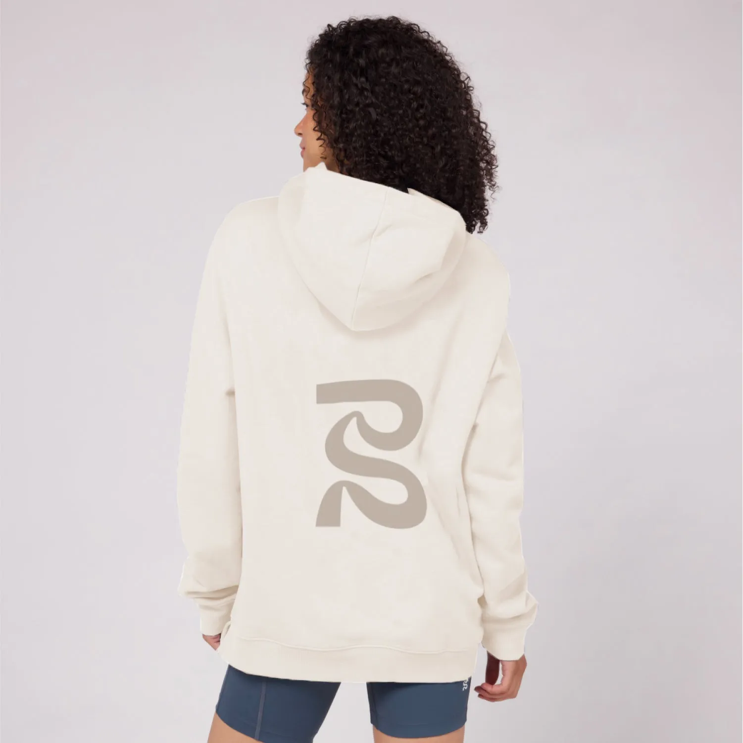 The Cotton Fleece Current Hoodie - Unisex, Cream
