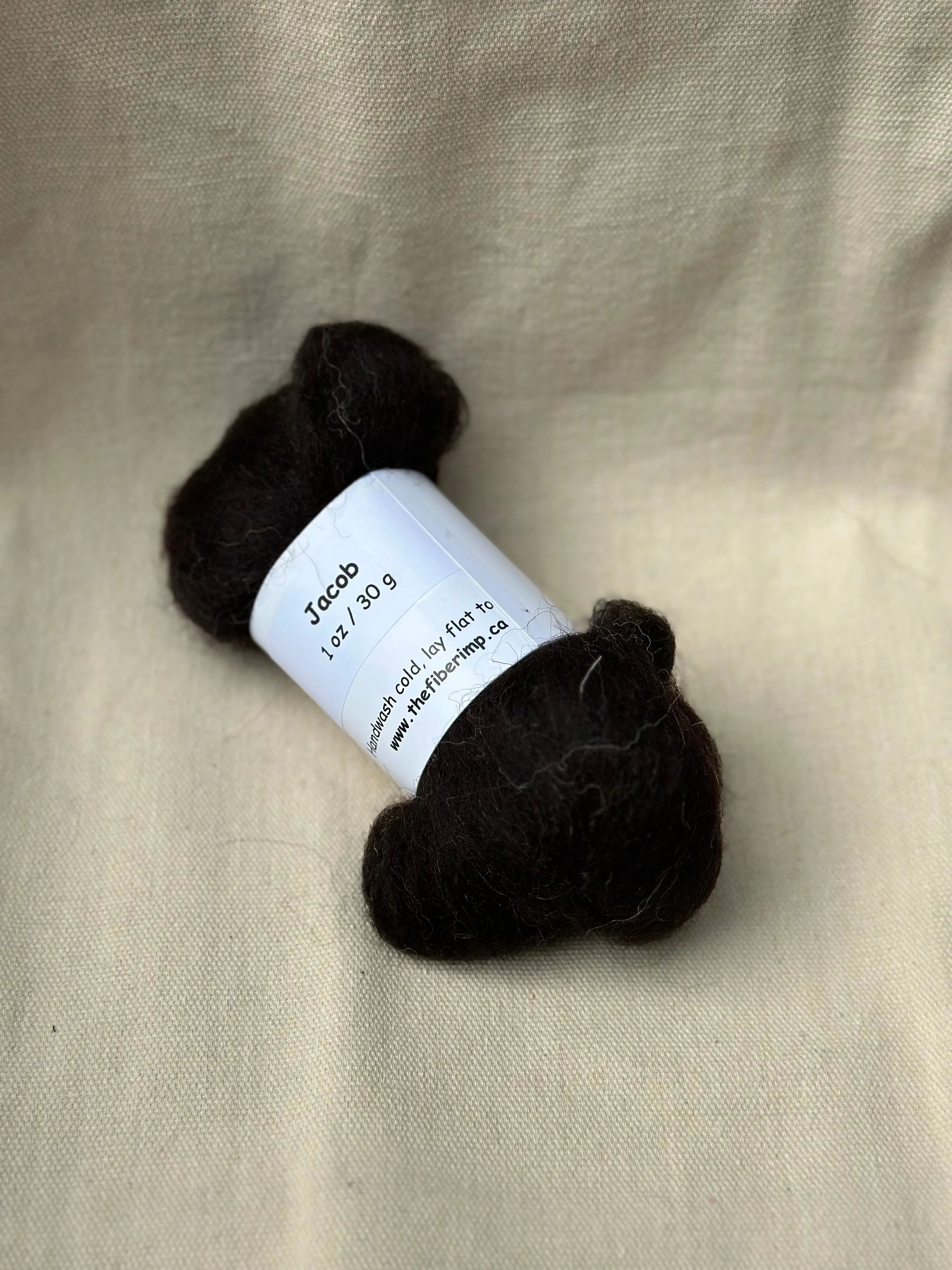 The Fiber Imp Natural Roving, Small Packs
