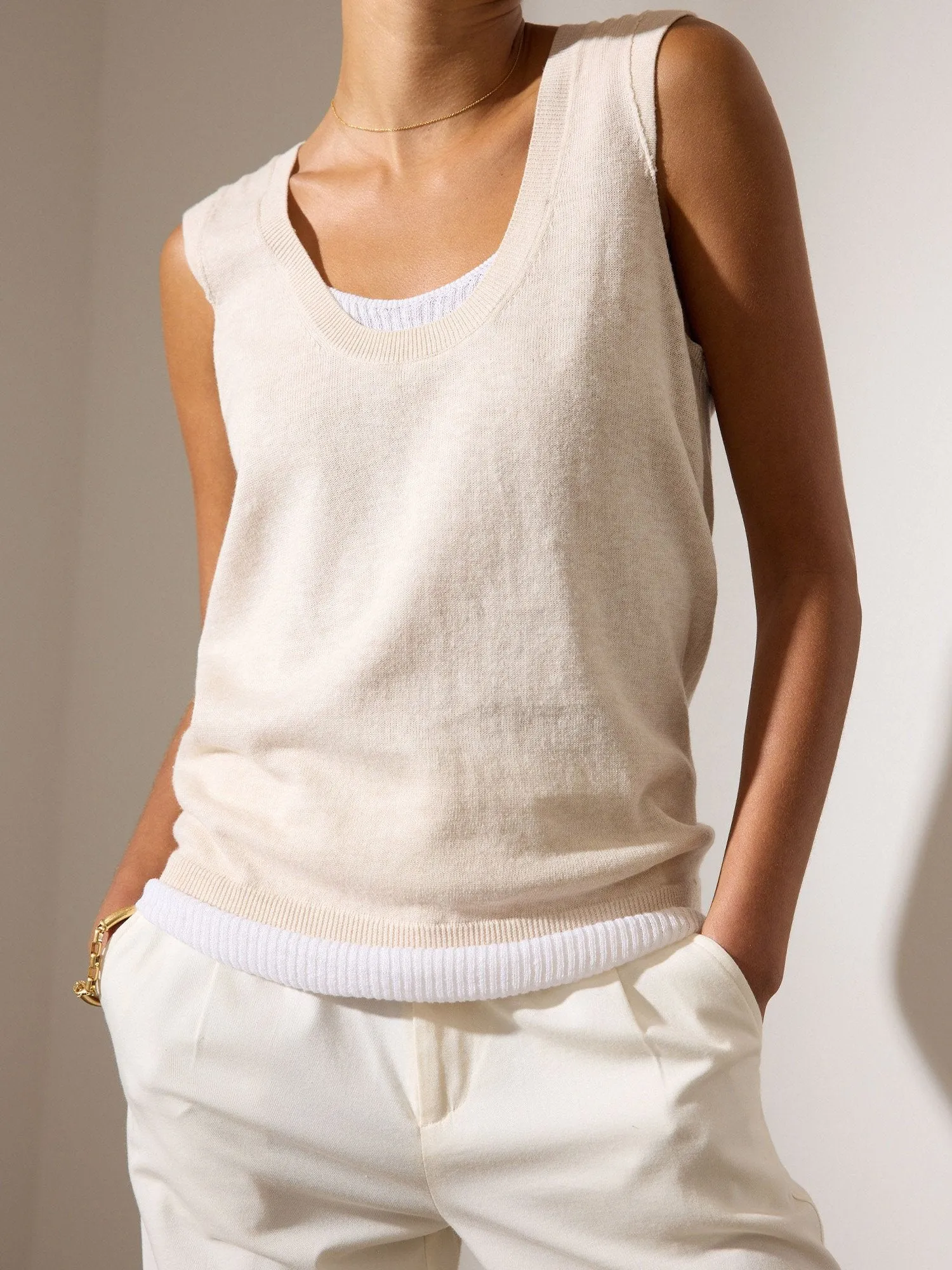 The Loreen Looker Layered Tank