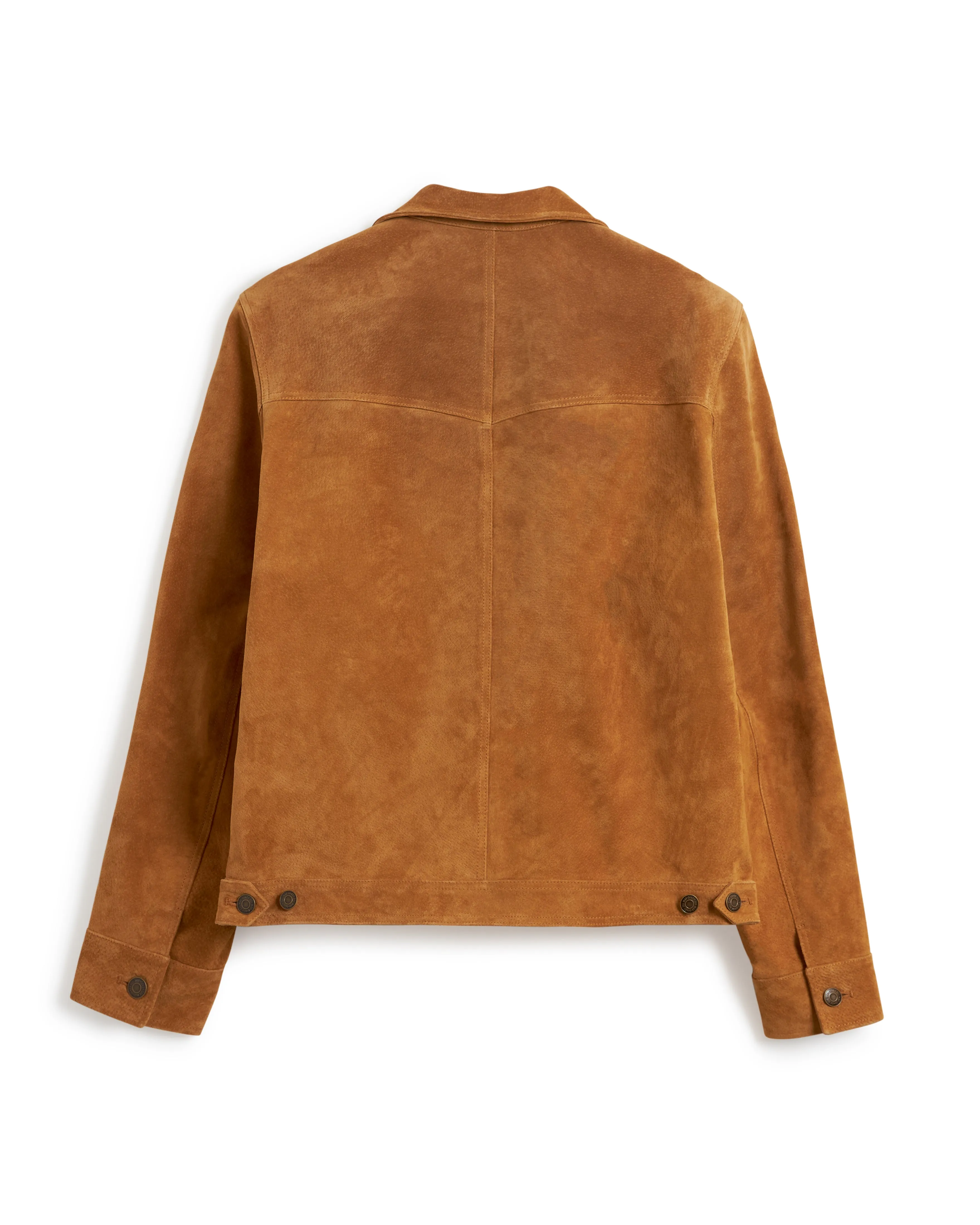 The San Juan Suede Leather Jacket - Sable