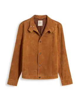 The San Juan Suede Leather Jacket - Sable