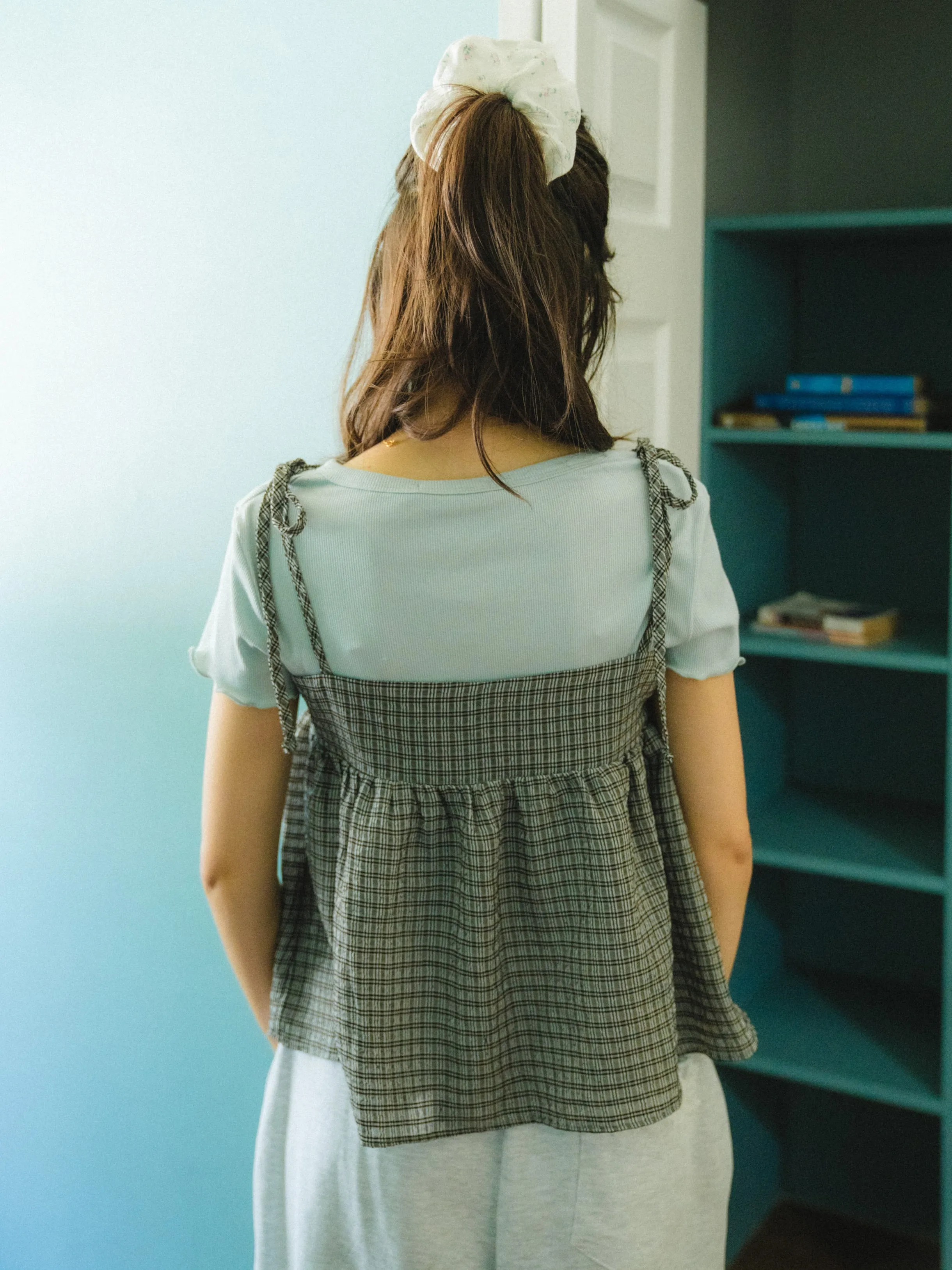 Tiny Check Camisole