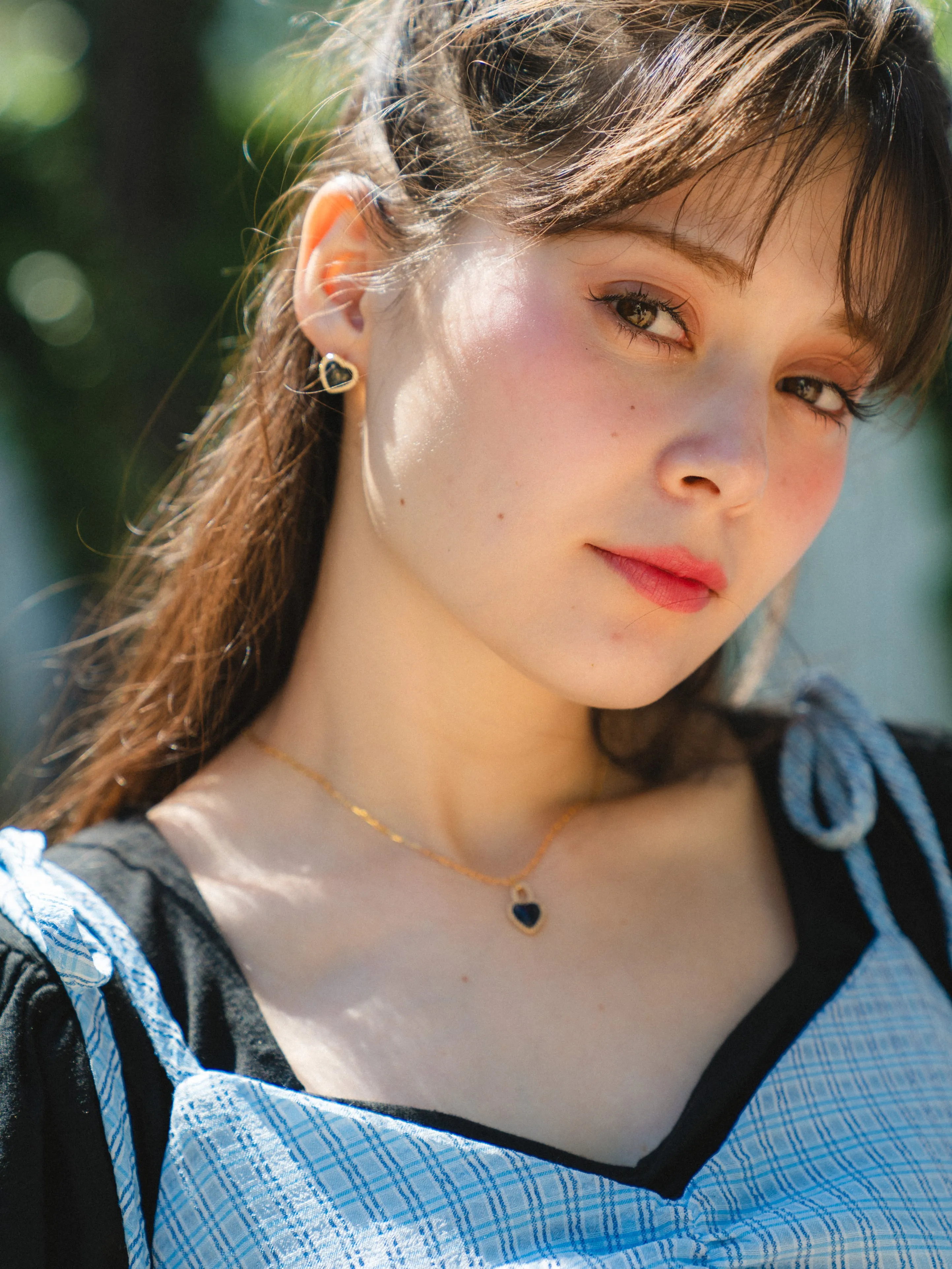 Tiny Check Camisole