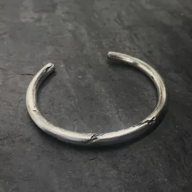 Toro Cuff in Oxidized Silver