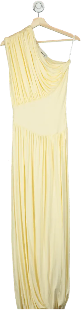 Tove Yellow Ugbad Dress Light Yellow Maxi Dress UK 8