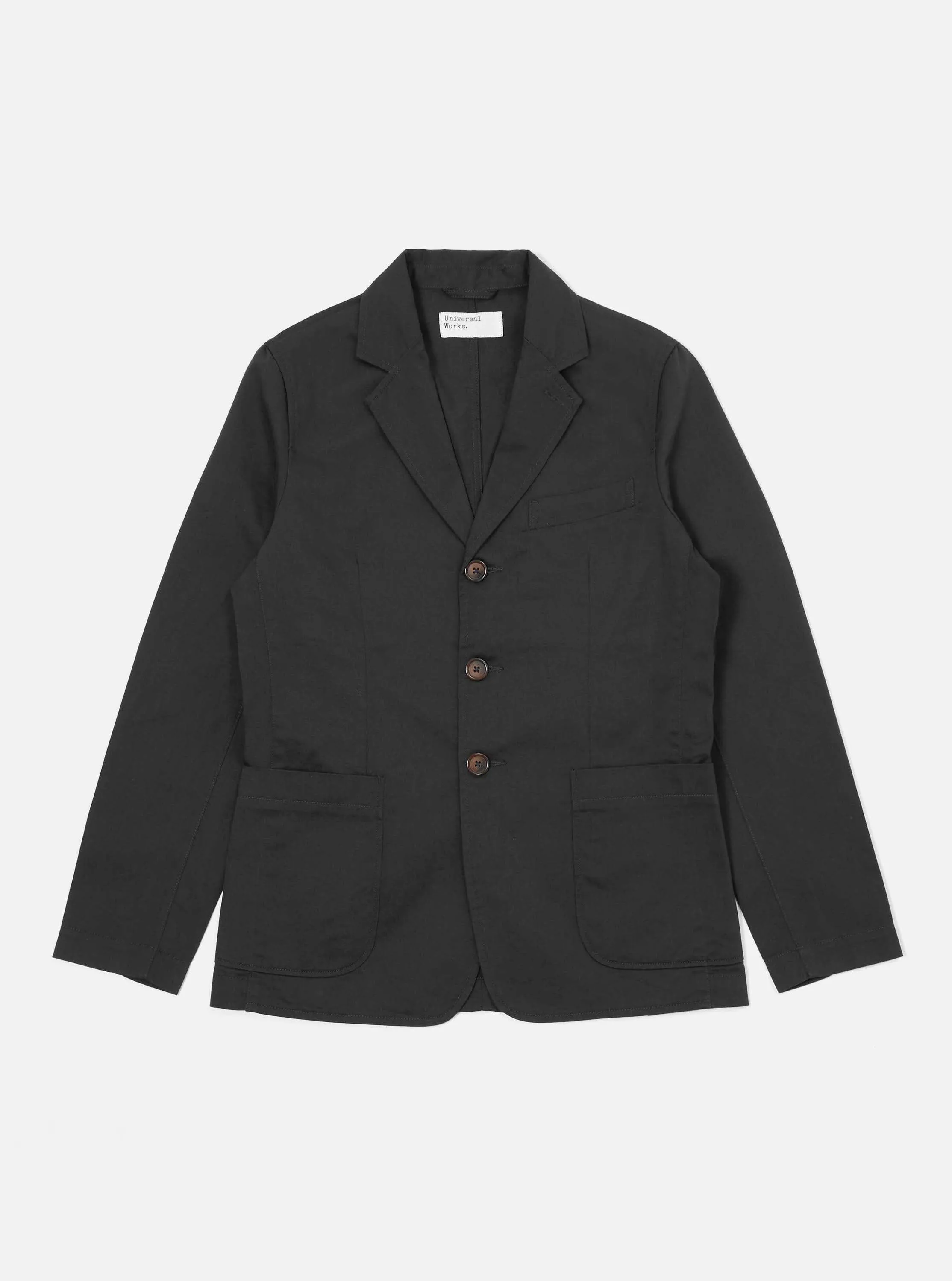 Universal Works Black London Suit Jacket