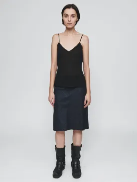 V-Neck Camisole in Black