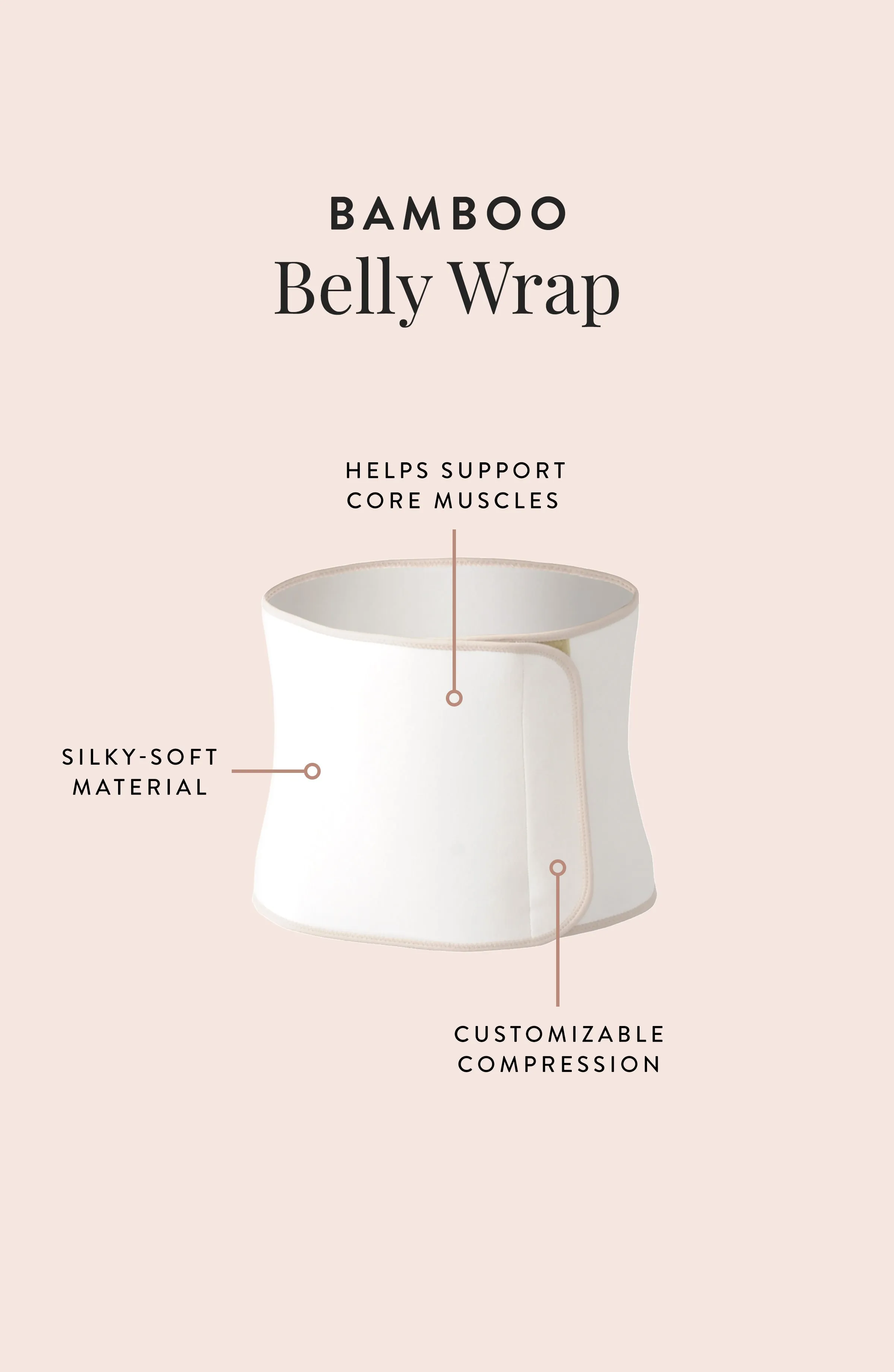 Viscose from Bamboo Wrap - Soft for C-Section Recovery
