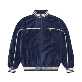 VVS UPTOWN VELOUR TRACK JACKET [NAVY]