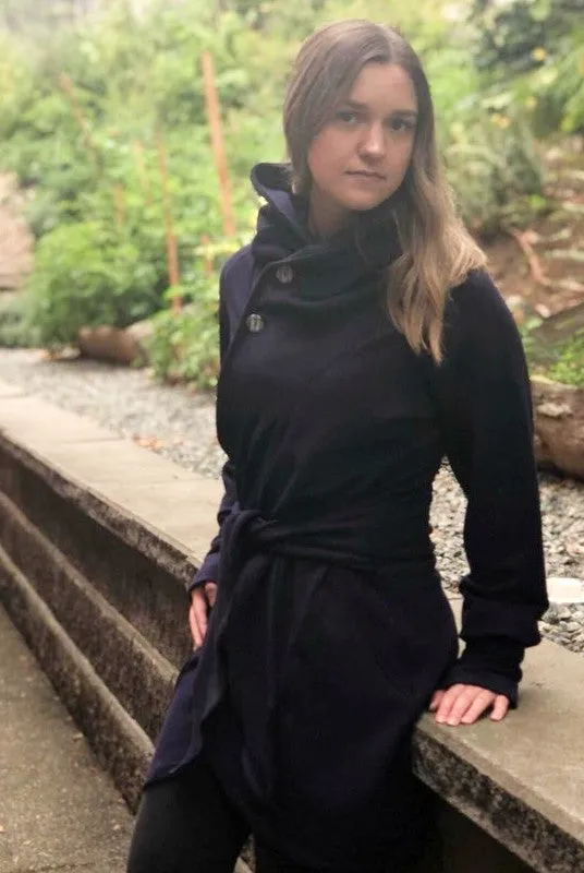 West Wrap Bamboo Fleece Coat