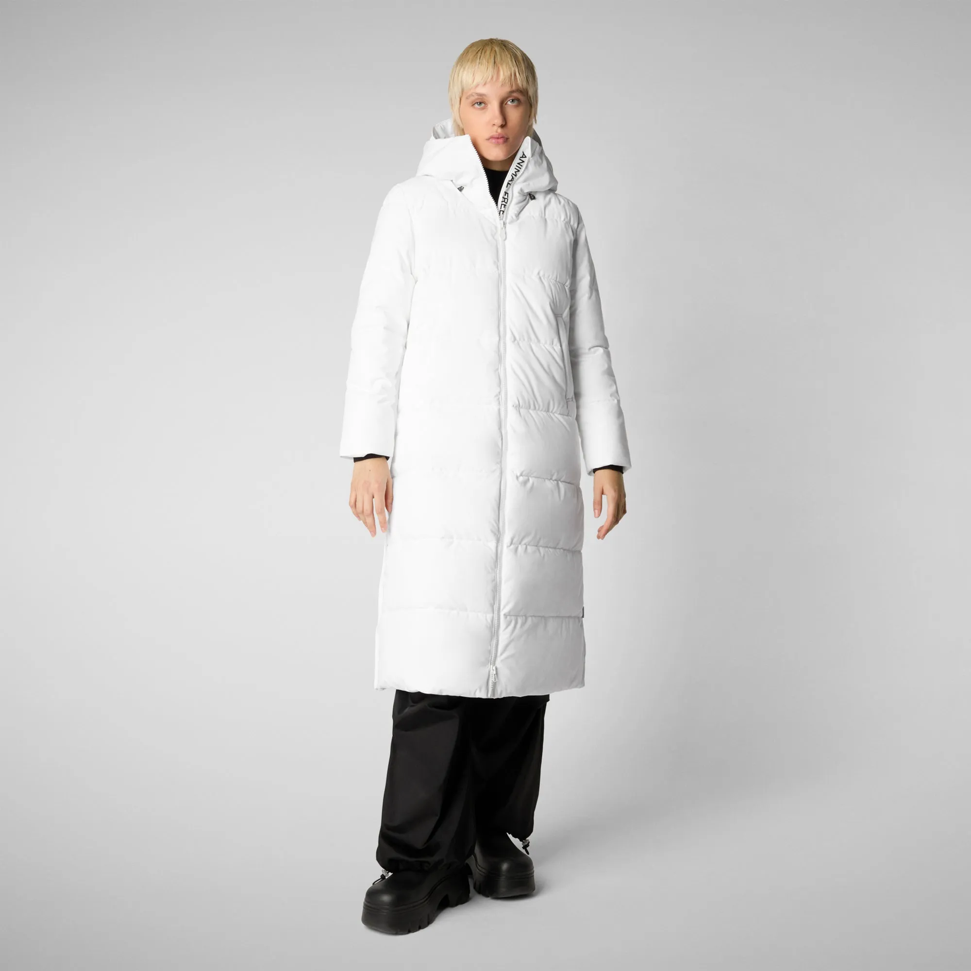 Women's Hooded Parka Missy in White